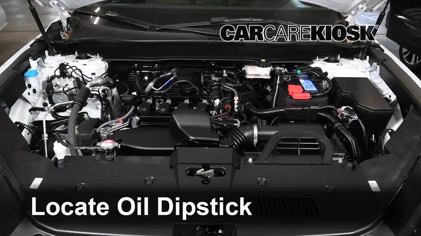 2023 Honda CR-V LX 1.5L 4 Cyl. Turbo Aceite Controlar nivel de aceite